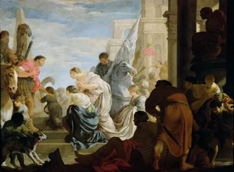 Das Treffen von Antonius und Kleopatra, ca. 1645